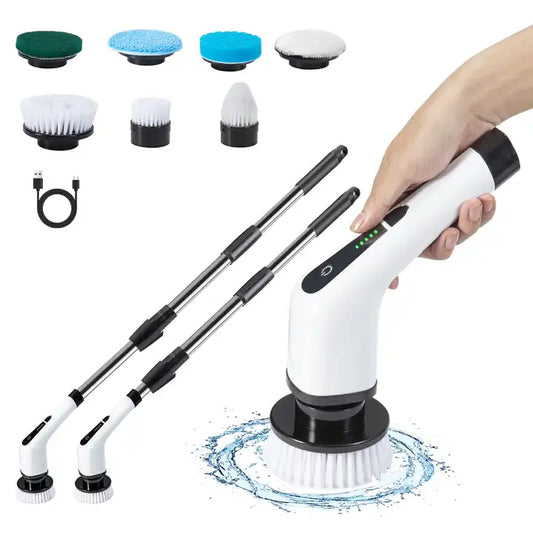 Wireless Electric Cleaning Brush Bathroom Window Kitchen Automotive Multifunctional Household Rotating Cleaning Machine