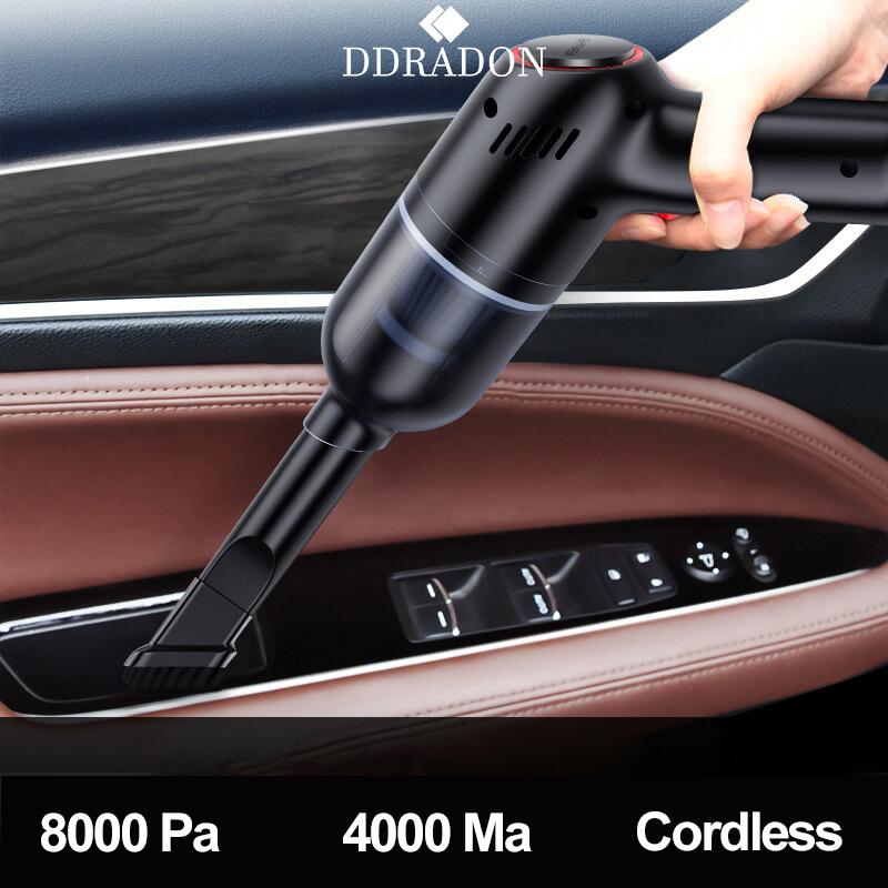 6000pa Wireless Car Vacuum Cleaner Cordless Handheld Auto Use & Dual Vacuum Car Vacuum Mini Cleaner Home N6u2